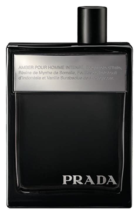 prada amber sample|prada intense amber pour homme.